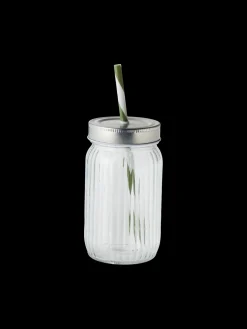 Glass Med Sugerør