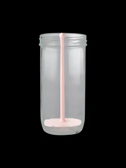 Glasskrukke Med Sil