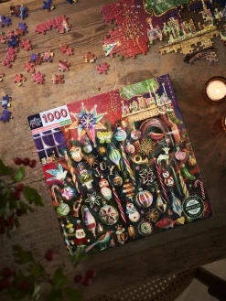 Holiday Ornaments-puslespill, 1000 Brikker