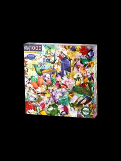 Hummingbirds And Gems-puslespill Med 1000 Brikker