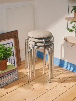 Krakk Med Boucléstoff