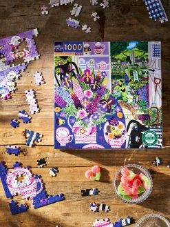 Lavender Kitchen-puslespill Med 1000 Brikker