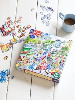 Paris Bookseller-puslespill 1000 Brikker