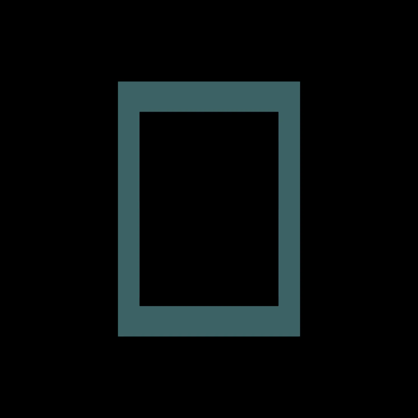 Passepartout Indian Teal – A3/A4