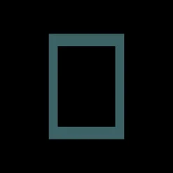 Passepartout Indian Teal – 50 X 70 / 40 X 50 Cm