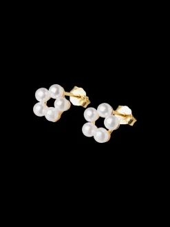 Phine Pearl Flower-øreringer