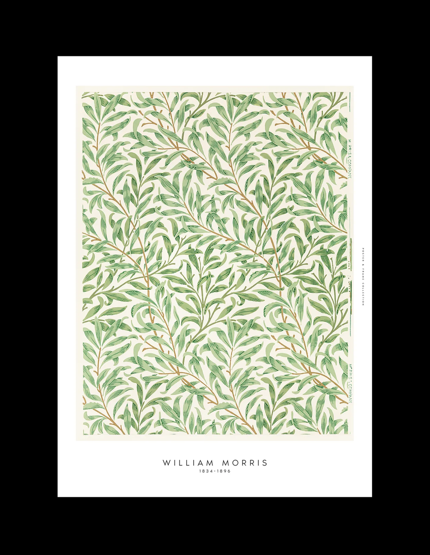 Plakat Green Leaves 50 X 70 Cm