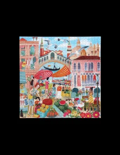 Puslespill Venice Open Market 1000 Brikker