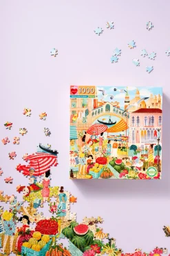 Puslespill Venice Open Market 1000 Brikker