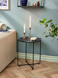 Sidebord I Marmor