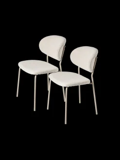 Stol Med Boucléstoff - 2 Stk
