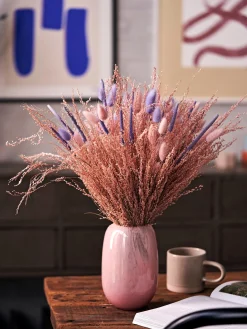 Tørkede Blomster Rosa Liten