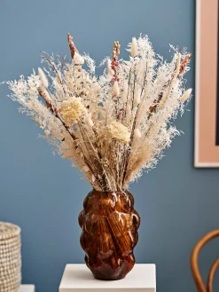 Tørkede Blomster White Medium