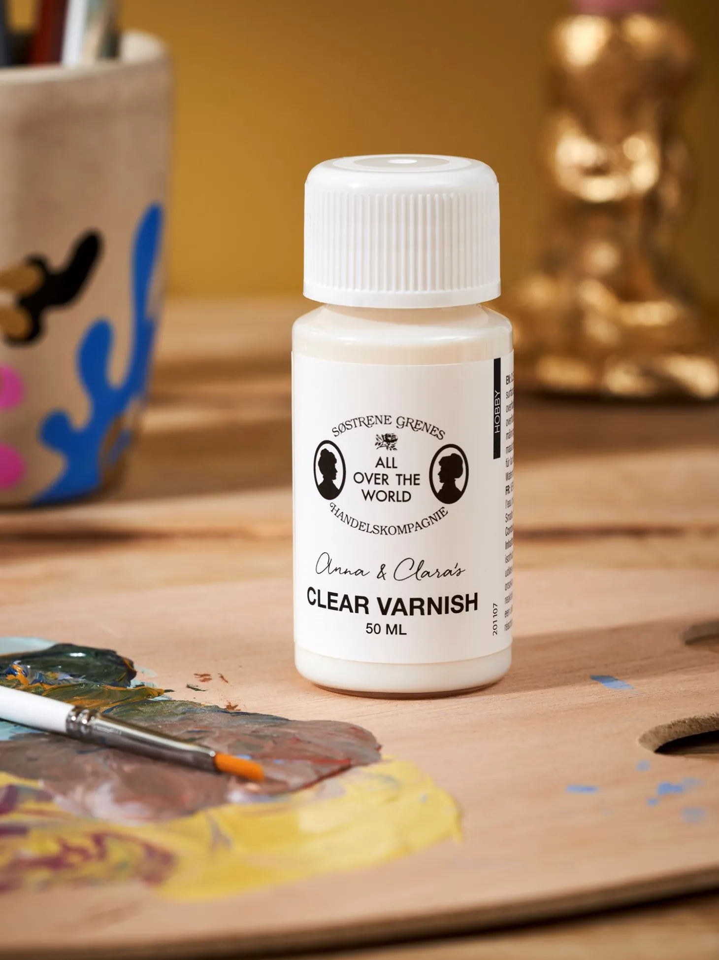 Vannbestandig Klarlakk 50 Ml