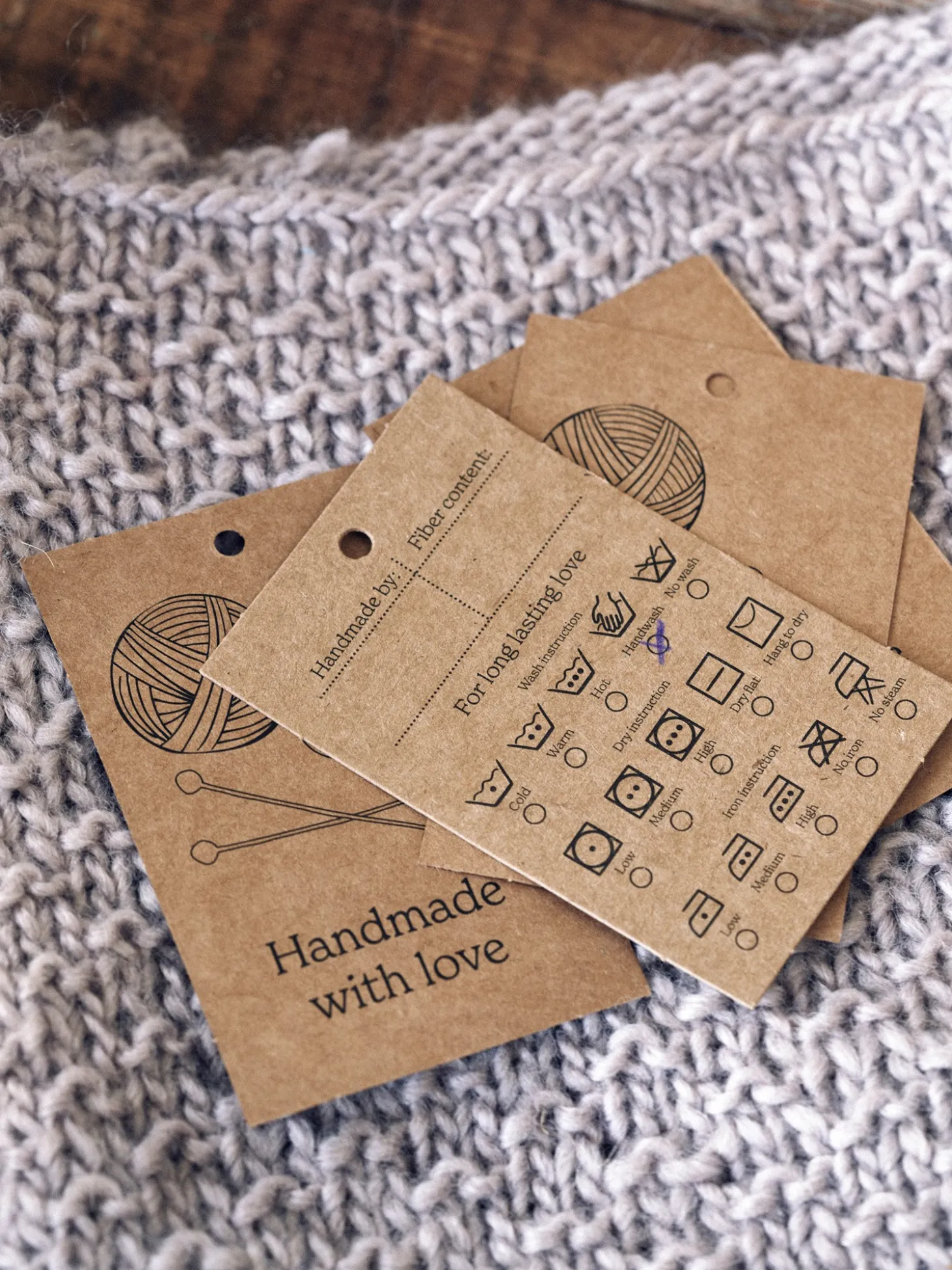 Vedlikeholdsetiketter For DIY-prosjekter