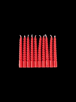 Vridde Lys 10 Cm