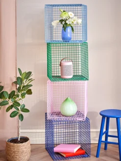 WIRE CUBIC Trådhylle