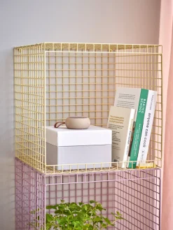WIRE CUBIC Trådhylle