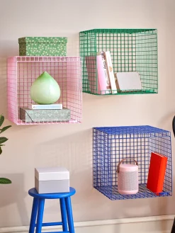 WIRE CUBIC Trådhylle